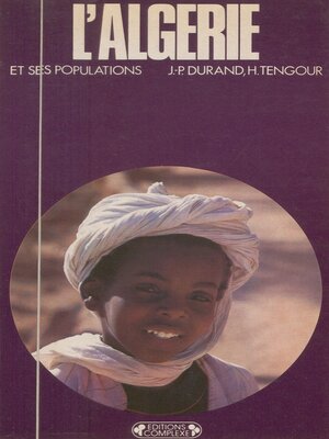 cover image of L'Algérie et ses populations